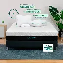 Combo Colchón Gravity P24 + Almohadas Stellar Soft + Protector de colchón