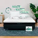 Combo Colchón Gravity E18 + Almohadas Stellar Soft + Protector de colchón