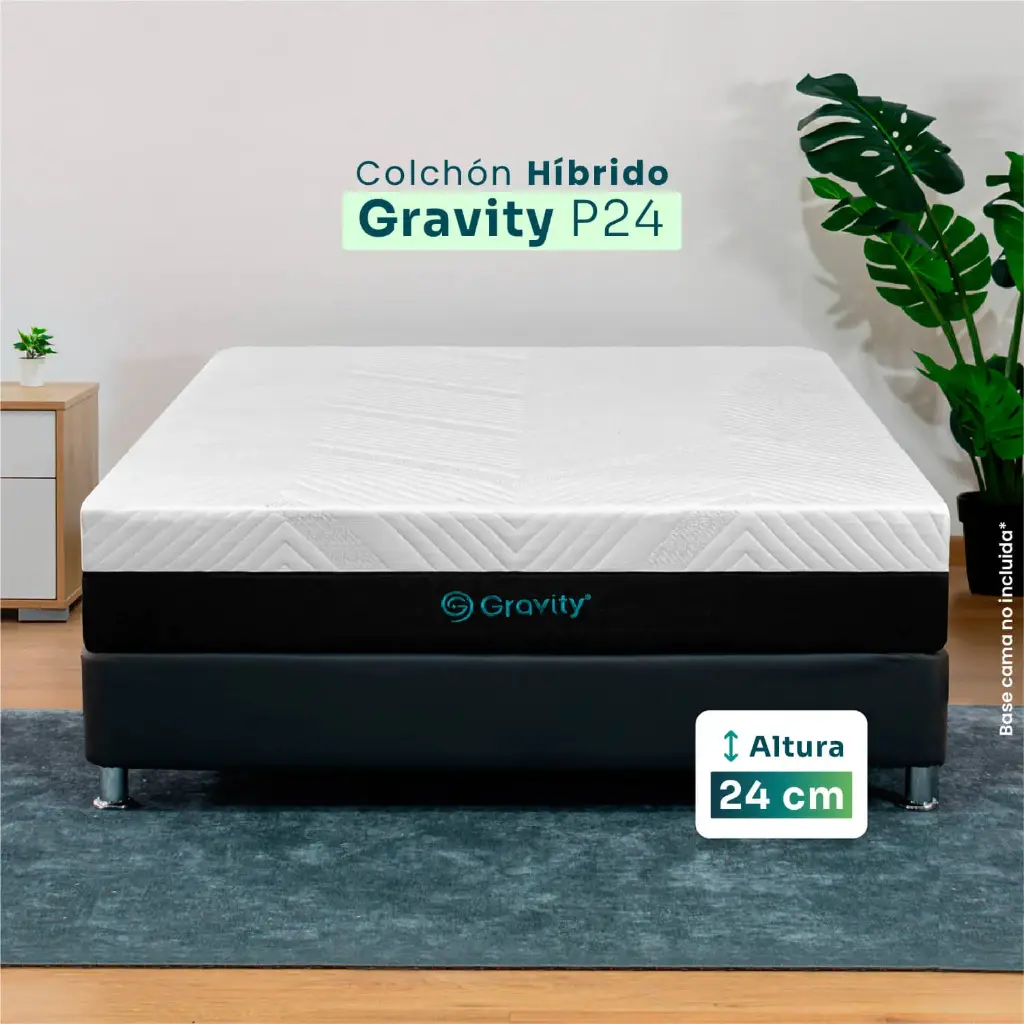 Colchón Híbrido Gravity P24