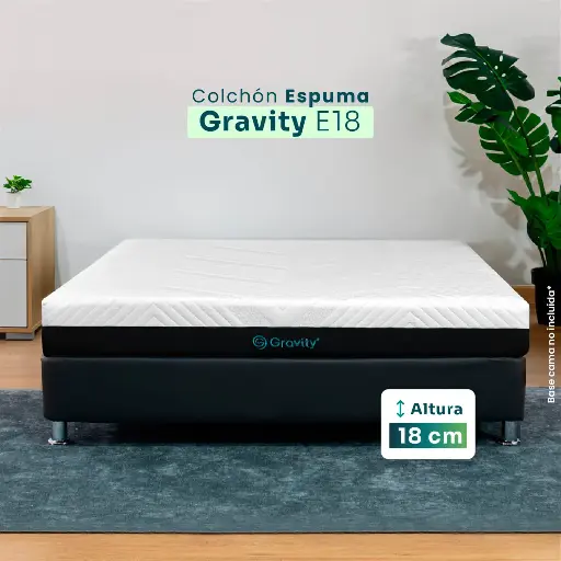 Colchón de Espuma Gravity E18